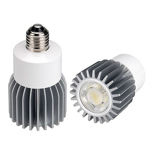 Bombilla de LED, E27, 13 W, con lente LED blanco cálido