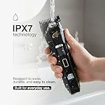 Oty Beard Trimmer for Men Adjustable - Waterproof Cordless Hair Clippers with 20-Length Dial, Stainless Steel Blades, LED Display & Travel Lock - Rechargeable Grooming Kit – Ideal Gift for Men - Image 5