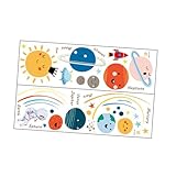 Autocollants muraux pour chambre d'enfant - décalcomanies en pvc, auto-adhésives, amovibles, utilisées sans colle, une surface sans laisser de résidus, autocollant mural créatif