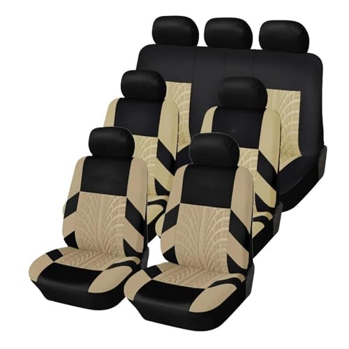 Protection siège voiture contre les taches : lot de 7 housses de siège auto durables