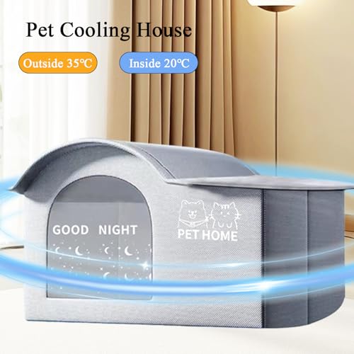 Maisons d'extérieur pour chien pliable et abri isolé pour grand balcon - 8
