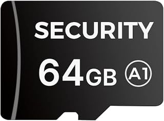 Hiseeu 64GB Micro SD Card for Cameras Read 90MB/sec Write 25MB/sec, Memory Card for Security Cameras Outdoor