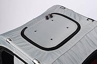 TrendPet Comfort Wagon M, Grauer Aluminiumanhänger mit Federung für Hundebesitzer, Outdoor-Enthusiasten mit mittelgroßen bis großen Hunden – Ansicht 9