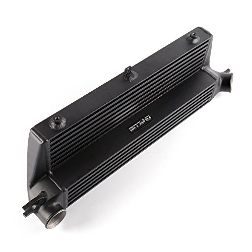 G-PLUS Competition Aluminum Turbo Engine Performance Intercooler Kit Replacement For 2010+ BMW Mini Cooper S Clubman R55 R56 Facelift Black - Image 6