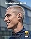 soundcore AeroClip by Anker, Open-Ear Kopfhörer, Bluetooth Earbuds, Open Earbuds, ganztägiger Komfort, 4 KI-gestützte Mikrofone, sicherer Halt, 12mm Treiber, Hi-Res, Open-Ring Design