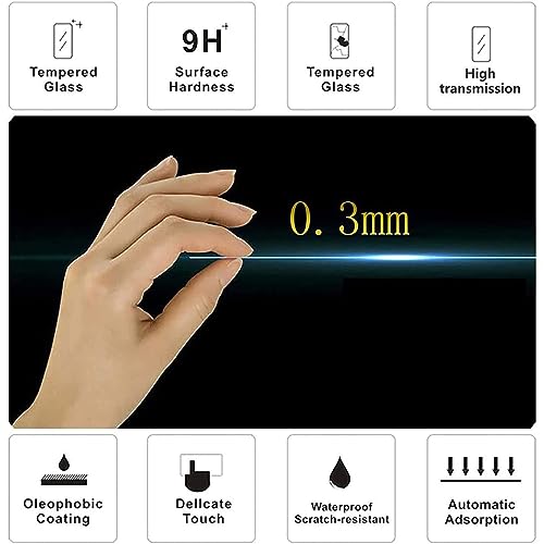 PCTC X100V X-T4 Screen Protector compatible with Fujifilm X100VI X100V X-T4 X-E4, 0.3mm High Definition 9H Hardness Tempered Glass Cover, Easy to Install Against Bubble [3Pack] - Thumbnail 6