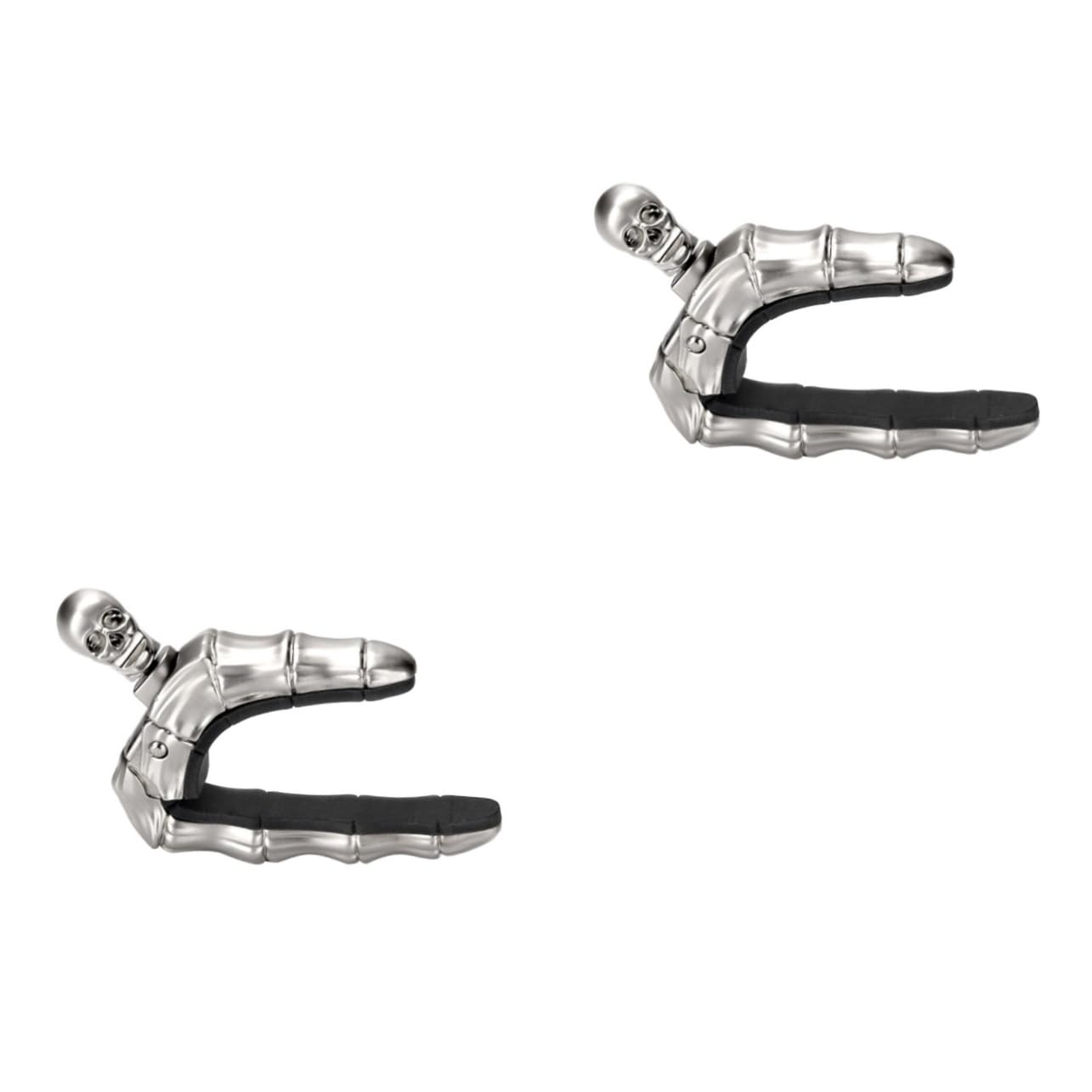 ibasenice 2piezas Capo De Guitarra De Lujo Diseño De Calavera Fácil y Material Duradero Para Guitarra Clásica Eléctrica y Ukelele