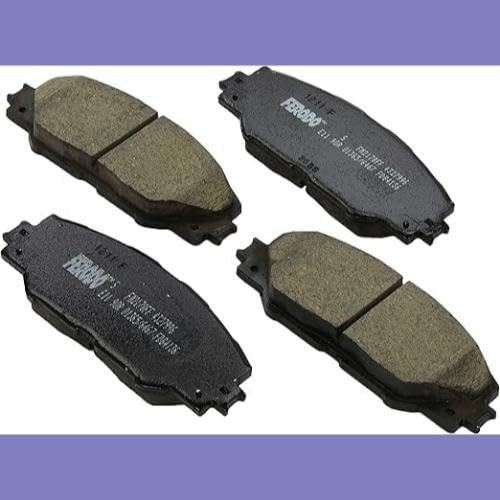 Ferodo Kit Pastiglie Freni Anteriore Non Predisposto Per Visualizzazione Avviso Usura Senza Accessori FDB4136 - 4