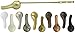 Westbrass Satin Nickel Toilet Tank Lever Bathroom Flush Handle