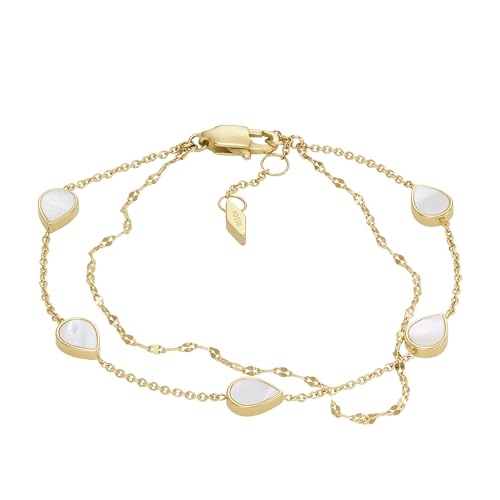 Image of Fossil Women's Stainless Steel Chain Bracelet