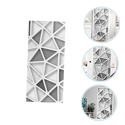 Autocollant mural porte rénovation PVC étanche effet 3D pour masquer défauts