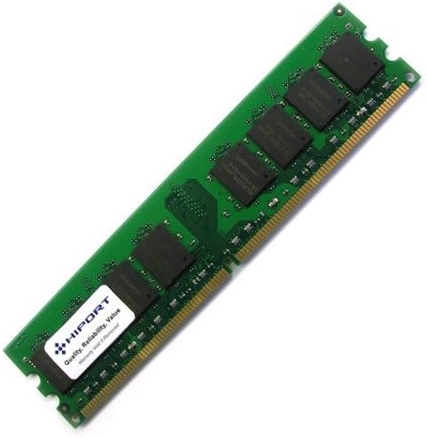 Hiport 1GB RAM Memory For Dual GA-9ILDTH, GA-945GCM-S2C, EL-I915GV-TMLR, EP-5P945C Gli, EP-MF4 ULTRA-3, GA-3PXSL-RH (1.0), GA-3PXSL1-RH, GA-5EASV-RH (1.0), GA-6KIEH-RH (1.0) Mainboard (1GB DDR2-400 PC2-3200 240-pin UDIMM)