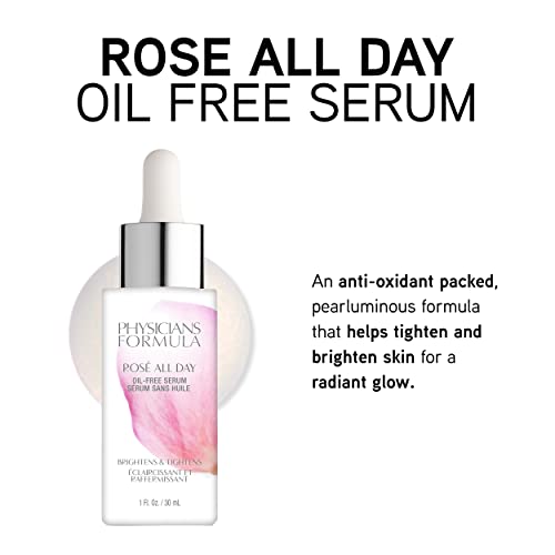 Physicians Formula Rosé All Day Serum| Helps To Brighten And Clear Skin, Even Tone And Prevent Wrinkles | Dermatologist Tested, Clinicially Tested #TOP1