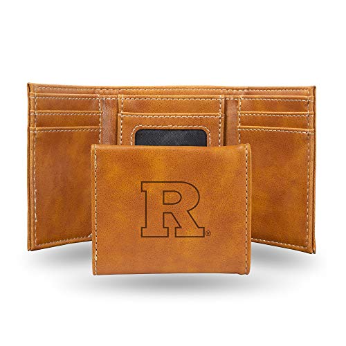 Image of Rico Industries NCAA Laser Engraved Trifold Laser Engraved Tri-Fold Wallet - Men's Accessory