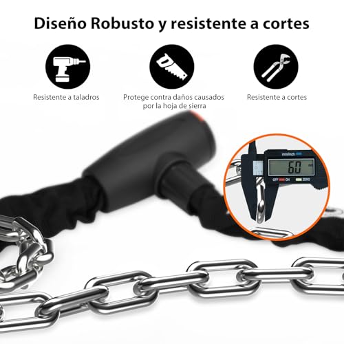 Candado para cadena de moto 9 Imagen adicional