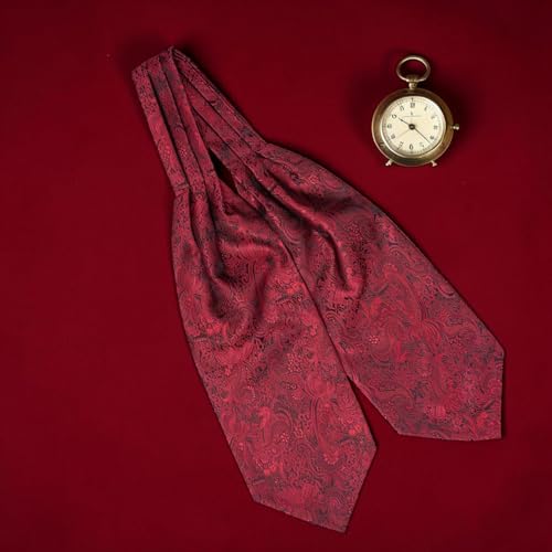 Image of The Tie Hub Microfibre Cravat for Men - Formal & Wedding Occasion Wear