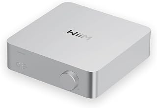 WiiM Vibelink Amp Stereo Amplifier for Passive Speaker Upgrade Silver