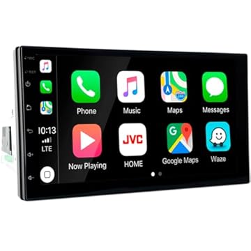 H-TECH Central Multimidia 7pol 1Din 2GB 32GB Android 12 Carplay Android Auto