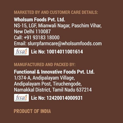 Image of SLURRP FARM No Added Sugar,No Salt,Sprouted Ragi Powder,250 Gram (Pack of 2)