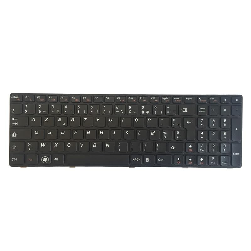 Clavier AZERTY Français Pour Lenovo G570, Z560A, Z565, G575GX, G575GL, G770 - Pièce Neuve