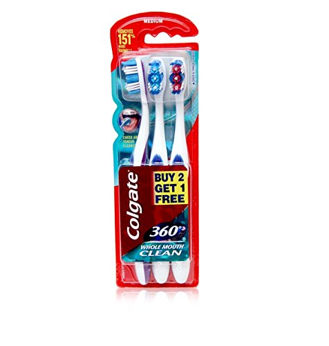 Brosse à dents Colgate 360 pour un sourire frais et pur après chaque repas