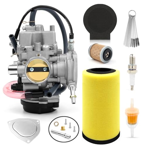 Carburetor Air Filter For Yamaha Big Bear Kodiak 400 YFM400 2000-2006 Grizzly 350 YFM350 2007-2011 Grizzly 450 YFM450FG 2007-2012 Wolverine 350 YFM350X 2006-2009 Wolverine 450 YFM450FX 2007-2010