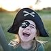 Great Pretenders Captain Hook Pirate Hat for Kids, One Size Fits All | Classic Pirate Costume Accessory for Dress-Up Play