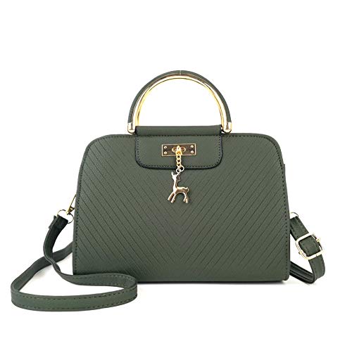 Sac à bandoulière femme haut de gamme en twill - Sac à main finitions hoop zip