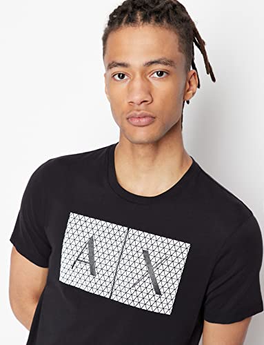 Armani Exchange Men's Crew Neck Logo Tee T Shirt2
