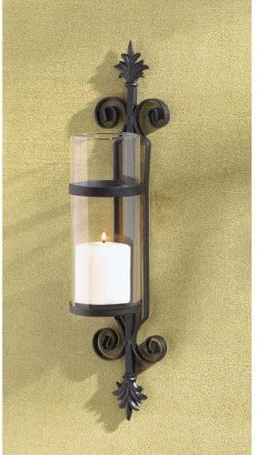 Generic Ornate Scroll Candle Sconce