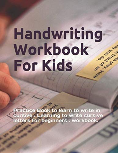 Buy Workbook Handwriting For Kids: Practice Book to learn writing in ...