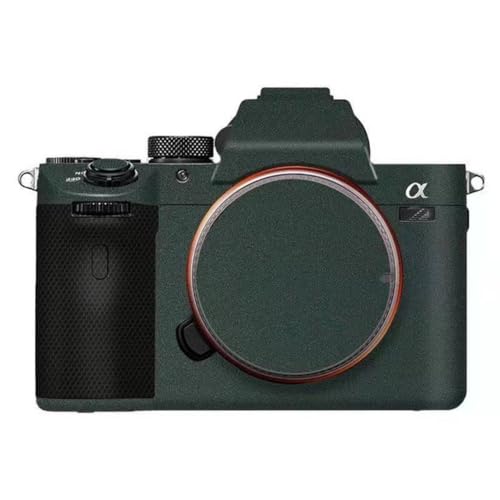 Image of Anti-Scratch Camera Cover Skin Sticker for Sony Alpha 7 IV /A7M4 /A7IV Camera Protector Film Skin (Turquoise Green)
