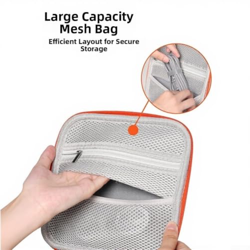 Funda de transporte compacta de EVA para Osmo Action 6 resistente 7