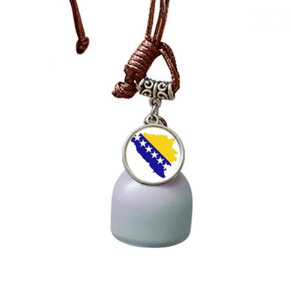Colgante de coche de Bosnia y Herzegovina para decorar el retrovisor en tus viajes