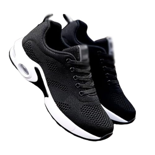 Blissbuilt Jazzschuhe Damen Lace Up Tanzsneaker - Mode Mesh Lace Up Schuh Freizeit Training Sneake Dancesneaker,Leichte Atmungsaktiv Schuhe...