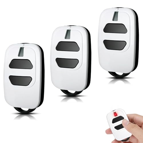 Mando a distancia para puerta de garaje compatible con GTI2 GTI4, 433,92 MHz, transmisor manual adecuado para GT2/GT4, MIO TR2/TR4, DEA MIO TD2/TD4, 3 unidades