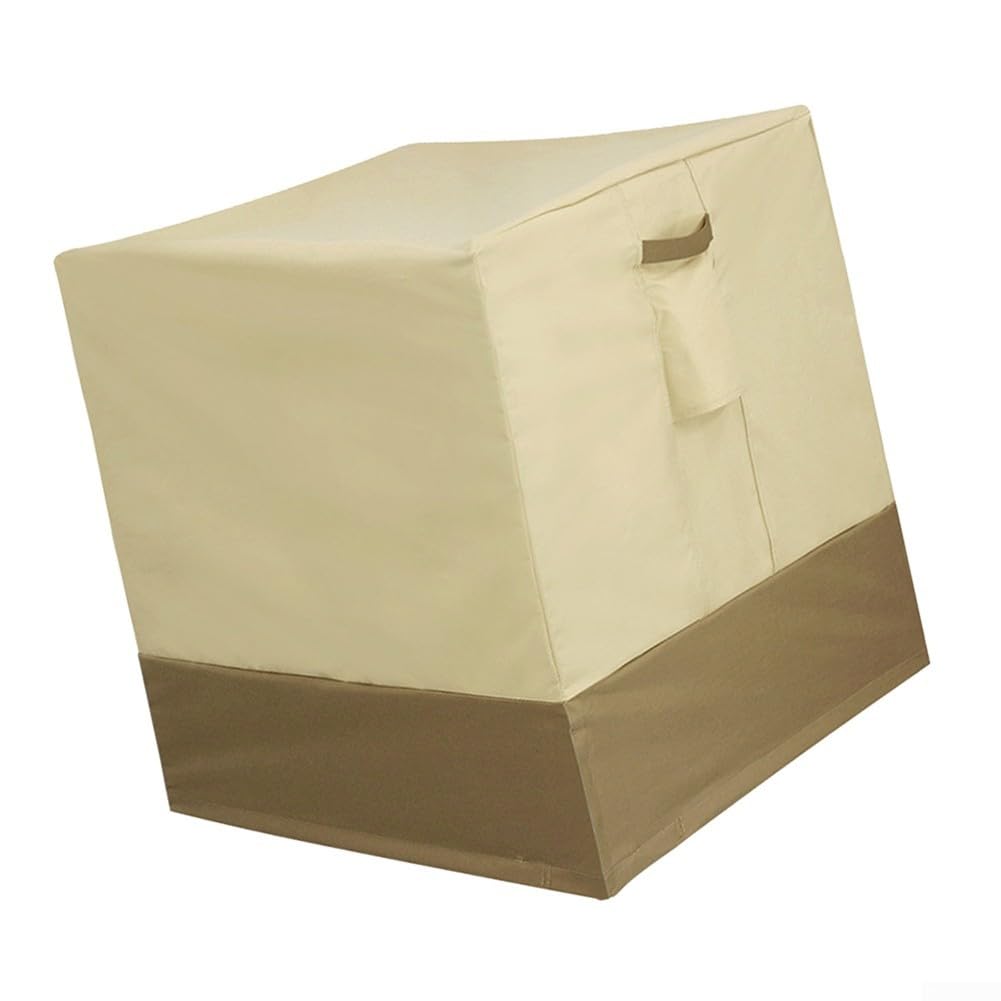 Oxford-Gewebe AC Abdeckung 83x33x57cm UV-Schutz(38 * 38 * 40in) | 600D Oxford-Material, wasserabweisend, , passt für 83x33x57cm Geräte, ganzjähriger Schutz