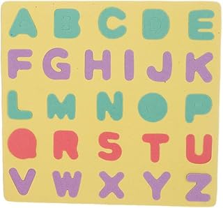 لعبة بازل فوم بتصميم حروف إنجليزية للأطفال بعمر 3 إلى 5 سنوات Ev-14 من ثري ايه، متعددة الألوان، قطعة واحدة، New-3A-2161