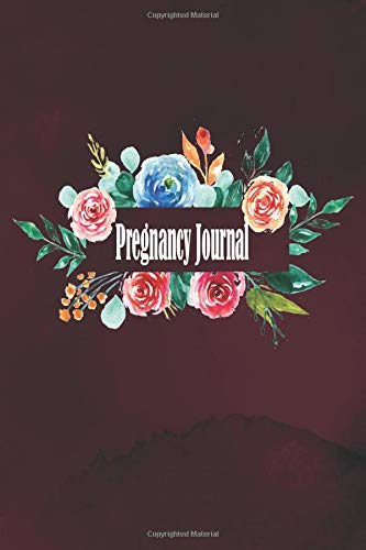 Pregnancy Journal: Floral Frame First Time Mom Pregnancy Planner, Multicolor Flower Logbook For Expecting Moms, Pregnancy Week by Week Notebook, Fox Lover Journal, Mother And Child