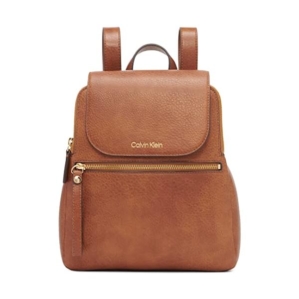 Calvin Klein Elaine Bubble Lamb Novelty Key Item Flap Backpack