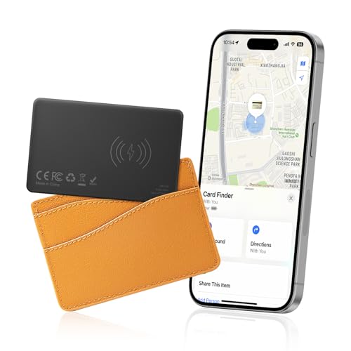 Traqueur de bagages et passeport pour voyager l'esprit léger - Carte Find My rechargeable