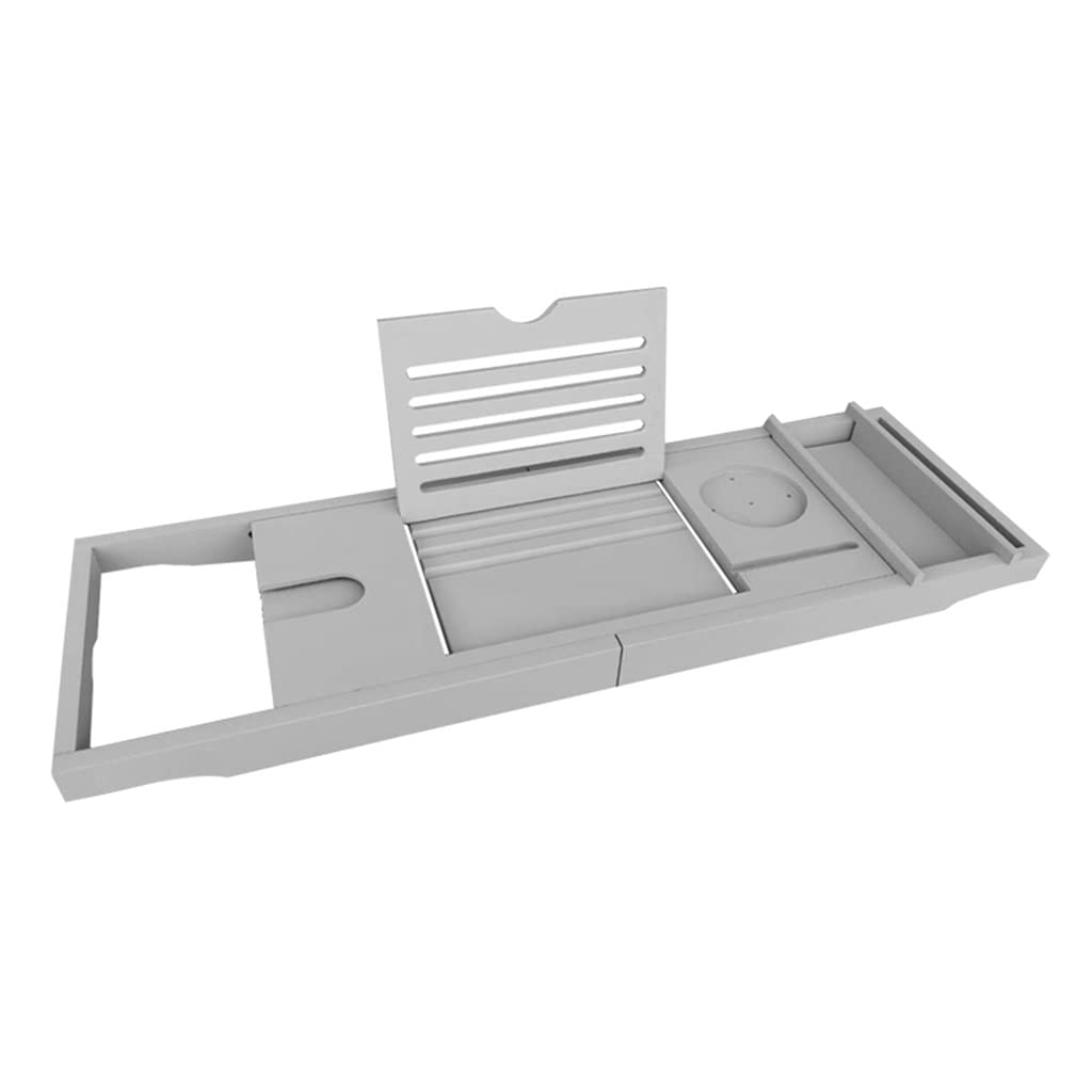 Plateau de baignoire étagère rétractable réglable PNAWLLCF et rack de rangement vin