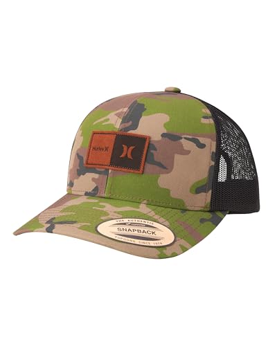 Hurley Chapeau de Camionneur Fairway pour Homme en Noir Taille Unique