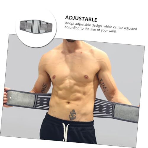 Faja lumbar elástica para soporte y protección de cintura miniatura 3