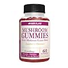 Mushroom Gummies Supplement 10-in-1 Mushroom Extract Blend with Lions Mane, Shiitake, Maitake & Morel Brain, Focus & Immune Support Raspberry Flavor 60 Vegan Gummies