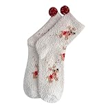 Polyvalent - Nos chaussettes de Noël peuvent être utilisées de nombreuses façons différentes. Ces chaussettes de Noël conviennent comme chaussettes de couchage ou chaussettes de lit et offrent chaleur et confort. Il peut être porté au quotidien ou accroché au sapin de Noël comme décoration de Noël. C'est également un excellent cadeau d'hiver, un cadeau d'anniversaire et un cadeau de Noël pour les amis et la famille