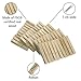 Wenko Pinzas para La Ropa, Madera, Marrón, 7x3x3 cm, 50 Unidades