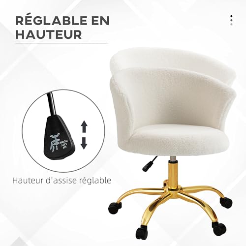 Fauteuil pivotant ergonomique contre le mal de dos en télétravail
