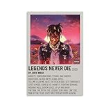 Photo Gallery yxrong juice wrld - poster con copertina di album musicali, decorazione artistica su tela, poster artistico e pittorico moderno, per la casa e la camera da letto, 60 x 90 cm, senza cornice Photo Gallery yxrong juice wrld - poster con copertina di album musicali, decorazione artistica su tela, poster artistico e pittorico moderno, per la casa e la camera da letto, 60 x 90 cm, senza cornice