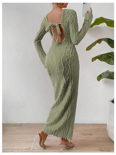 Save 63% on GORGLITTER Women's Backless Formal Maxi Dress